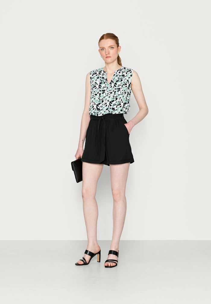 TOM TAILOR SLEEVELESS - Top - Offwhite Green Floral Design 4 TOM TAILOR SLEEVELESS - Top - Offwhite Green Floral Design - Image 2