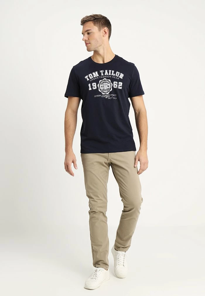 TOM TAILOR ESSENTIAL SOLID - Trousers - Chinchilla Brown 4 TOM TAILOR ESSENTIAL SOLID - Trousers - Chinchilla Brown - Image 2