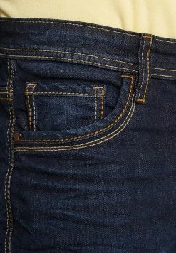 TOM TAILOR MARVIN - Straight Leg Jeans - Dark Stone Wash Denim Blue -TOM TAILOR online store e522caff5b30494d89469010bfabfe9e