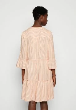 TOM TAILOR STRIPED TUNICA DRESS - Day Dress - Orange White 10 TOM TAILOR STRIPED TUNICA DRESS - Day Dress - Orange White -TOM TAILOR online store e5c28ac502dc412791809cc78a49ccb6