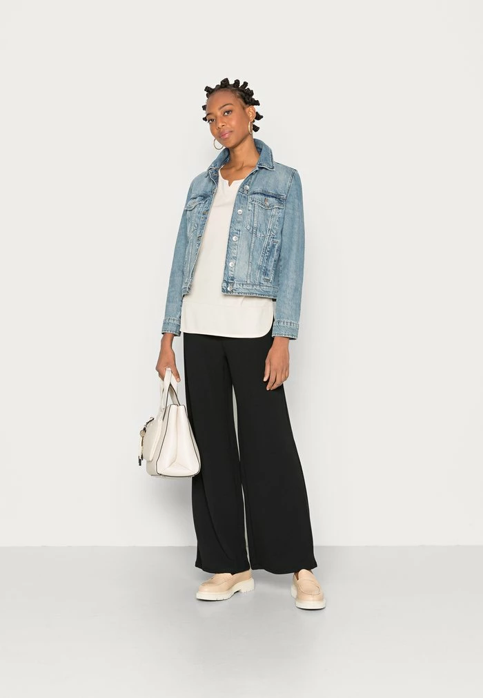 TOM TAILOR FABRIC MIX - Blouse - Light Cashew Beige 4 TOM TAILOR FABRIC MIX - Blouse - Light Cashew Beige - Image 2