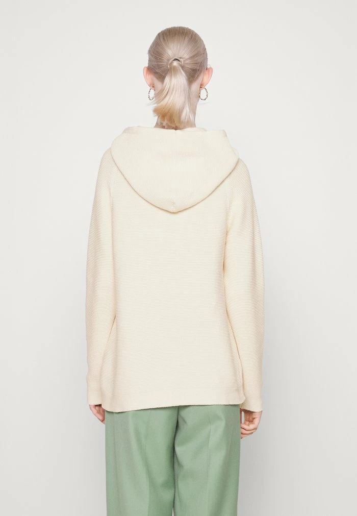 TOM TAILOR WITH HOOD - Hoodie - Soft Buttercream 5 TOM TAILOR WITH HOOD - Hoodie - Soft Buttercream - Image 3