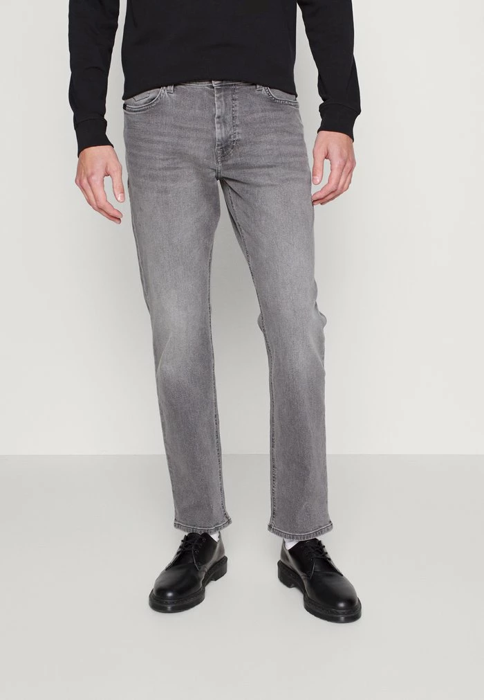 TOM TAILOR TRAD - Straight Leg Jeans - Grey Denim 3 TOM TAILOR TRAD - Straight Leg Jeans - Grey Denim