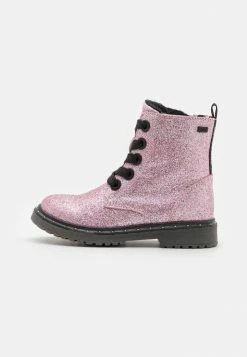 TOM TAILOR Lace-up Ankle Boots - Rose