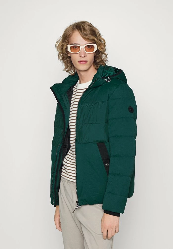 TOM TAILOR MIX PUFFER JACKET - Winter Jacket - Deep Green Lake 7 TOM TAILOR MIX PUFFER JACKET - Winter Jacket - Deep Green Lake - Image 5