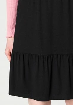 TOM TAILOR SKIRT WITH VOLANT - Mini Skirt - Deep Black -TOM TAILOR online store eac43a76996148a3a9a1b2ee795805fd
