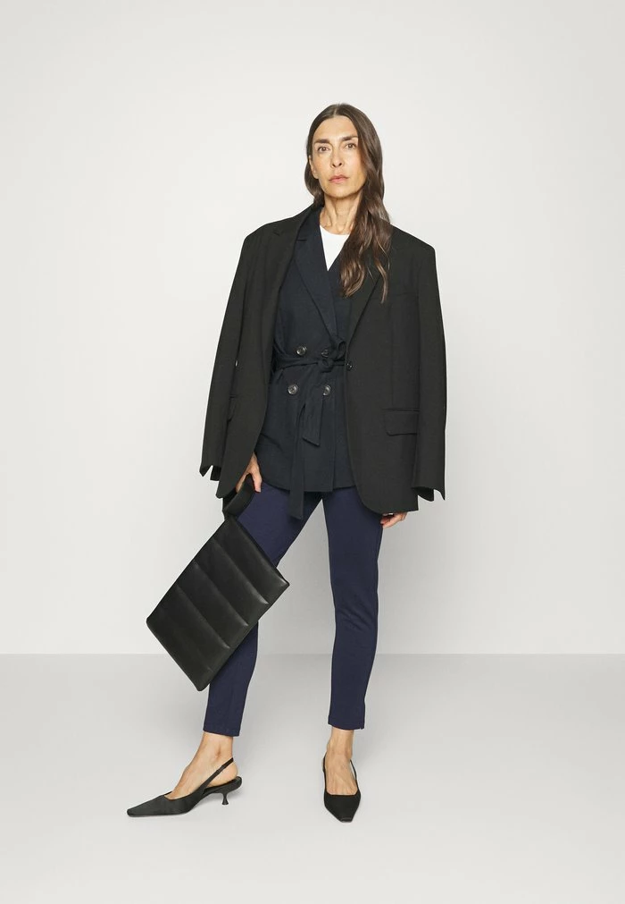 TOM TAILOR Leggings - Trousers - Navy Midnight Blue 4 TOM TAILOR Leggings - Trousers - Navy Midnight Blue - Image 2