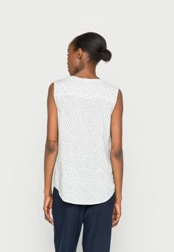 TOM TAILOR SLEEVELESS - Blouse - Offwhite Small Leaf Design 9 TOM TAILOR SLEEVELESS - Blouse - Offwhite Small Leaf Design -TOM TAILOR online store ec950813e00a4113a86427c9612e4c1a