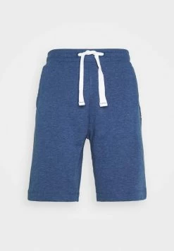 TOM TAILOR Shorts - After Dark Blue/white Melange
