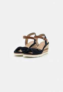 TOM TAILOR Wedge Sandals - Navy 10 TOM TAILOR Wedge Sandals - Navy -TOM TAILOR online store ee7d615ed43144799be97cbe55492b69