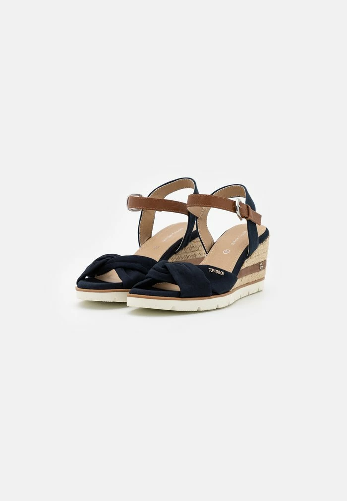 TOM TAILOR Wedge Sandals - Navy 5 TOM TAILOR Wedge Sandals - Navy - Image 3