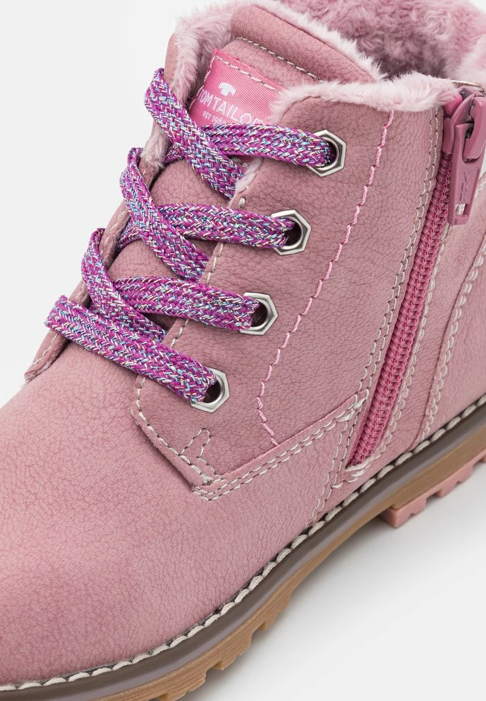 TOM TAILOR Lace-up Ankle Boots - Rose 8 TOM TAILOR Lace-up Ankle Boots - Rose - Image 6
