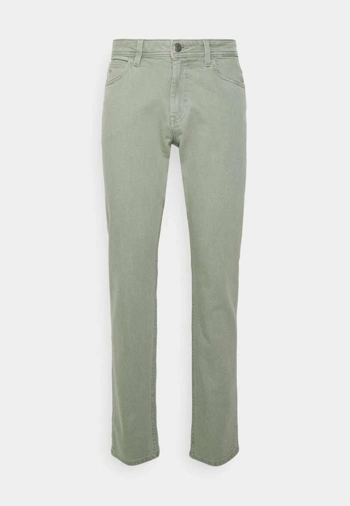 TOM TAILOR COLOURED - Straight Leg Jeans - Dark Smoke Green 3 TOM TAILOR COLOURED - Straight Leg Jeans - Dark Smoke Green