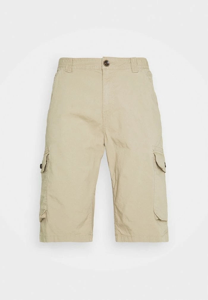 TOM TAILOR LIGHTWEIGHT CARGO - Shorts - Chinchilla 6 TOM TAILOR LIGHTWEIGHT CARGO - Shorts - Chinchilla - Image 4