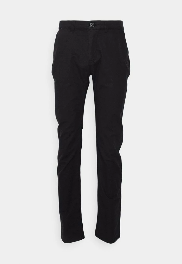 TOM TAILOR BASIC WASHED - Chinos - Black 6 TOM TAILOR BASIC WASHED - Chinos - Black - Image 4