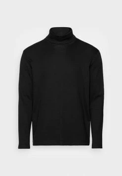 TOM TAILOR TURTLE NECK - Long Sleeved Top - Black