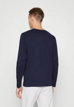 TOM TAILOR HENLEY CONTRAST - Long Sleeved Top - Sky Captain Blue 10 TOM TAILOR HENLEY CONTRAST - Long Sleeved Top - Sky Captain Blue -TOM TAILOR online store f322d75fad9c49cc8509cb5161b552ae
