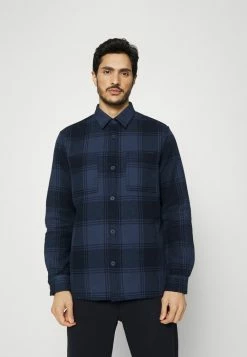 TOM TAILOR COMFORT DOUBLE FACE SHACKET - Light Jacket - Navy