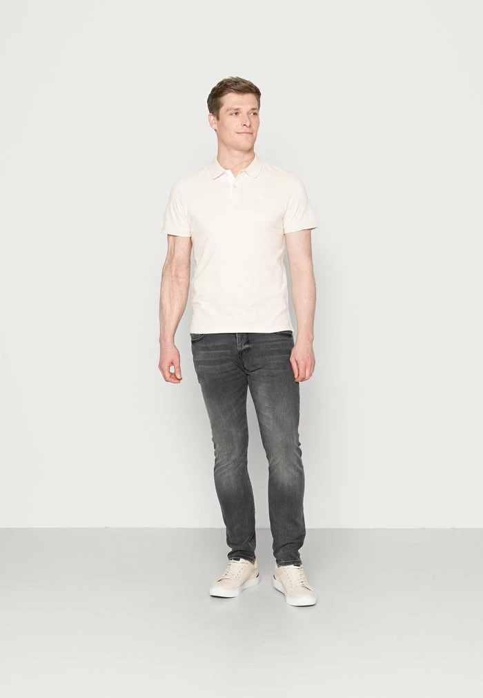 TOM TAILOR BASIC WITH CONTRAST - Polo Shirt - Soft Buttercream 4 TOM TAILOR BASIC WITH CONTRAST - Polo Shirt - Soft Buttercream - Image 2