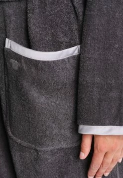 TOM TAILOR FEEL GOOD - Dressing Gown - Grau -TOM TAILOR online store f387aee4db1644c6b61aca50f42cc7a2