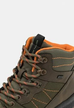 TOM TAILOR Lace-up Ankle Boots - Khaki 13 TOM TAILOR Lace-up Ankle Boots - Khaki -TOM TAILOR online store f39bd96a6bf94a9eba2bcce4f46b5b12