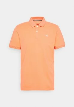 TOM TAILOR BASIC WITH CONTRAST - Polo Shirt - Soft Peach Orange -TOM TAILOR online store f3d371fc62114ffebe69c6ea86a149d9