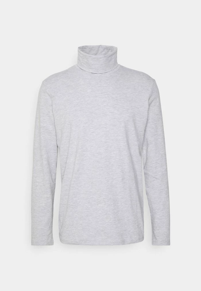 TOM TAILOR BASIC - Long Sleeved Top - Light Stone Grey 6 TOM TAILOR BASIC - Long Sleeved Top - Light Stone Grey - Image 4