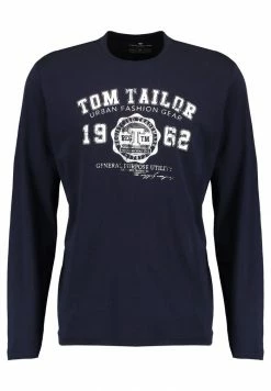 TOM TAILOR LONGSLEEVE PRINT TEE - Long Sleeved Top - Navy 11 TOM TAILOR LONGSLEEVE PRINT TEE - Long Sleeved Top - Navy -TOM TAILOR online store f492fd9766214f05b96e830d136ab37d