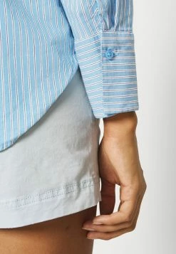 TOM TAILOR BLOUSE - Button-down Blouse - Blue/white -TOM TAILOR online store f499bce907334c89845f25e54680ebdc