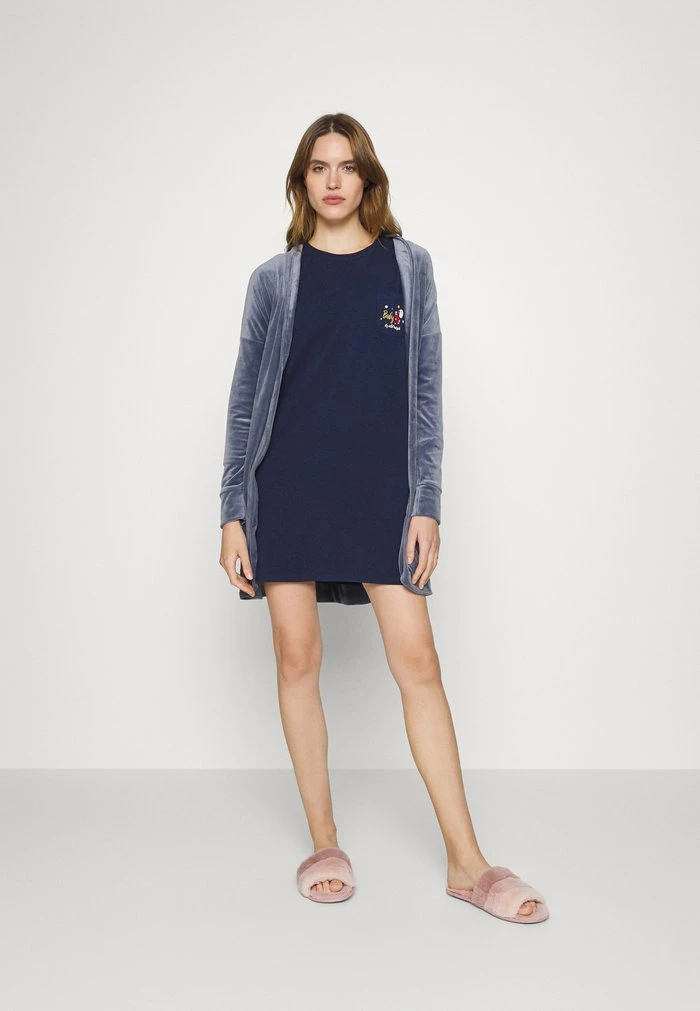 TOM TAILOR X-MAS BIGSHIRT - Nightie - Blue Dark Solid 4 TOM TAILOR X-MAS BIGSHIRT - Nightie - Blue Dark Solid - Image 2