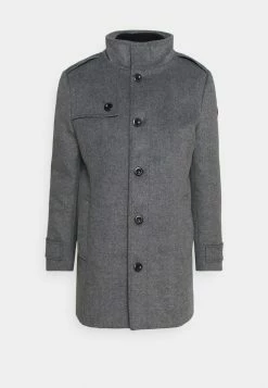 TOM TAILOR COAT 2 IN 1 - Short Coat - Mid Grey -TOM TAILOR online store f5836adfb49540e090d93694ccb6fd75