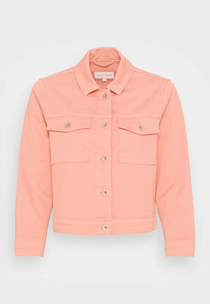 TOM TAILOR Denim Jacket - Nude Rose 6 TOM TAILOR Denim Jacket - Nude Rose - Image 4