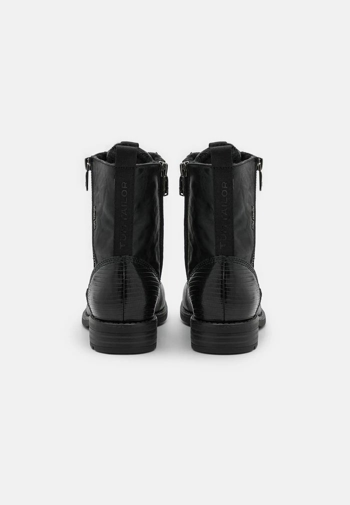 TOM TAILOR Lace-up Ankle Boots - Black 6 TOM TAILOR Lace-up Ankle Boots - Black - Image 4