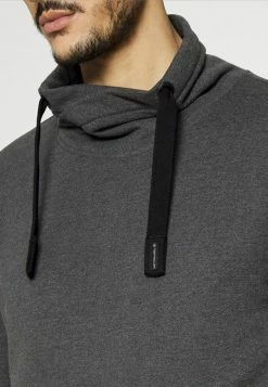 TOM TAILOR SNOOD - Sweatshirt - Anthracite Melange -TOM TAILOR online store f6523dddfb144516b8b7847a3fab3c81