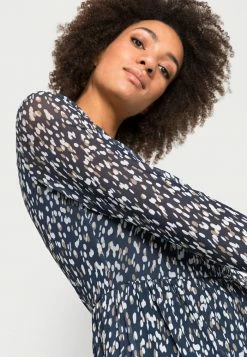 TOM TAILOR PRINTED - Day Dress - Navy Dotted Design -TOM TAILOR online store f6a4ebf347e944cea580c7d565e6c711
