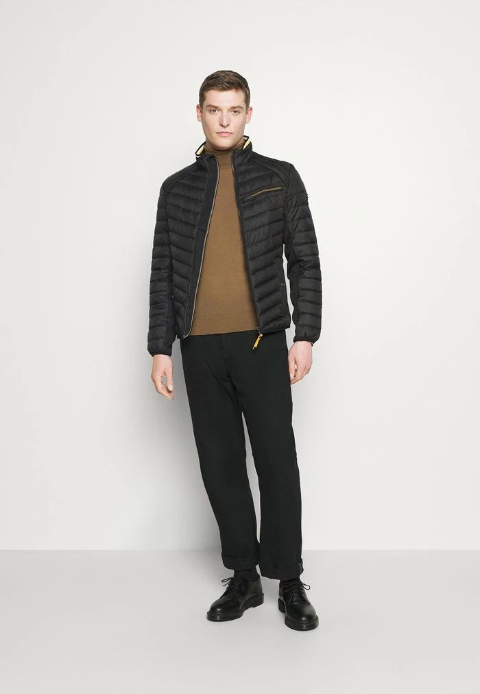 TOM TAILOR HYBRID JACKET - Light Jacket - Black 4 TOM TAILOR HYBRID JACKET - Light Jacket - Black - Image 2