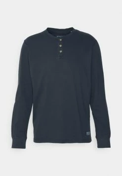 TOM TAILOR WASHED LONGSLEEVE - Long Sleeved Top - Sky Captain Blue -TOM TAILOR online store f9545ada773f48aca1d8b19dff21dc35