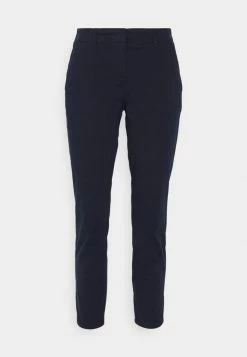 TOM TAILOR MIA SLIM - Trousers - Navy Midnight Blue -TOM TAILOR online store f9716588e47c470eace9d3bc8677489a