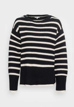 TOM TAILOR STRIPED - Jumper - Soft Beige Navy 10 TOM TAILOR STRIPED - Jumper - Soft Beige Navy -TOM TAILOR online store fa5631fc7a3845ffbf8361e52899ba65