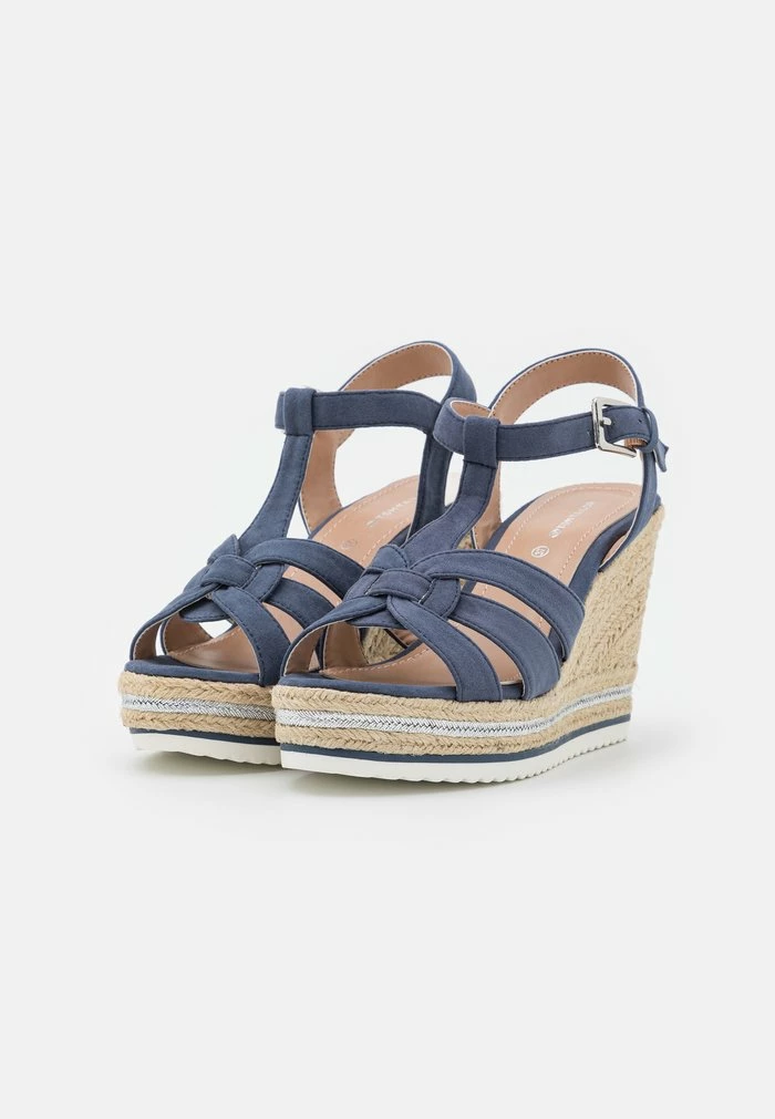 TOM TAILOR High Heeled Sandals - Denim 4 TOM TAILOR High Heeled Sandals - Denim - Image 2