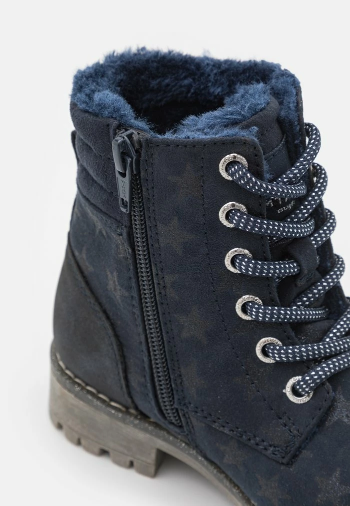 TOM TAILOR Lace-up Ankle Boots - Navy 8 TOM TAILOR Lace-up Ankle Boots - Navy - Image 6