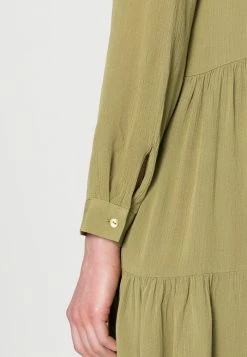 TOM TAILOR CRINCLED TIRED DRESS - Day Dress - Moderate Olive -TOM TAILOR online store fbd48b34248b45b584cd41587106d0c7