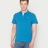 TOM TAILOR BASIC WITH CONTRAST - Polo Shirt - Vallarta Blue -TOM TAILOR online store fc7d76b8285845328fd03d4510bd8d84