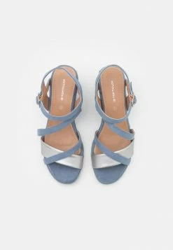 TOM TAILOR Wedge Sandals - Sky -TOM TAILOR online store fca12c9e96814233bdf64595aff555e5