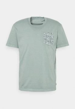 TOM TAILOR OVERDYED WITH POCKET - Print T-shirt - Dark Smoke Green 10 TOM TAILOR OVERDYED WITH POCKET - Print T-shirt - Dark Smoke Green -TOM TAILOR online store fcd5ba8b9c5544b5b64c4609d4a01e05