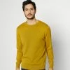 TOM TAILOR BASIC CREW NECK SWEATER - Jumper - New Mud Yellow -TOM TAILOR online store fdaa0c92cc784d91871b80702dcbbb4f