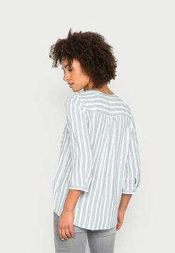 TOM TAILOR Blouse - Faded Blue Offwhite Stripe -TOM TAILOR online store fe709bbe8587400b87bc84f0af141b58