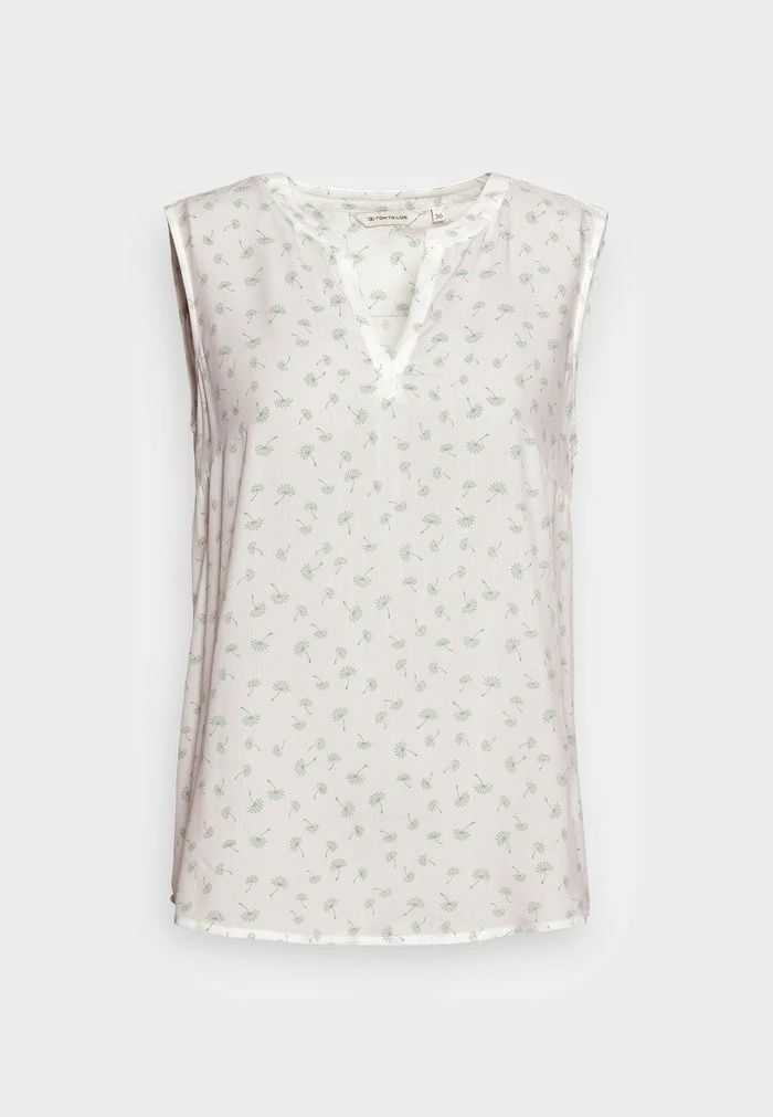 TOM TAILOR SLEEVELESS - Top - Offwhite Dandelion Design 6 TOM TAILOR SLEEVELESS - Top - Offwhite Dandelion Design - Image 4